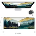 thumbnail image 2 of Heduofu Mountains Mouse Pad, Landscape Mouse Pad, Mouse Mat Square Waterproof Mouse Pad Non Slip Rubber Base MousePads for Office Laptop 31.5x11.8 in, 2 of 6