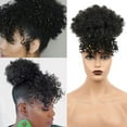 thumbnail image 1 of Curly Hair Explosion Hair Pack Bangs Wig Small Curly Hair Pack, Pullover Toupee, 1 of 4