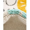thumbnail image 3 of Unique Loom Whimsy Kids Collection Area Rug - Animals (2' 2" x 6' Runner Ivory/Yellow) Perfect For Kids Bed Room/Nursery Room/Living Room/Class Room/Play Room, 3 of 5