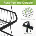 thumbnail image 5 of 1Easylife 5-Tier Fruit Basket, Metal Wire Basket Cart with 2 Free Baskets, 5 of 5