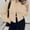 *Khaki, variant on ClodeEU Womens Cropped Jackets, Zip Up Button Jackets with Pockets ,Casual Trendy Outwear Gray,Womens Plus L