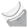 thumbnail image 4 of Playera George Talla EG 2 Pack de Manga Corta Básica Gris Jaspe y Blanco, 4 of 4