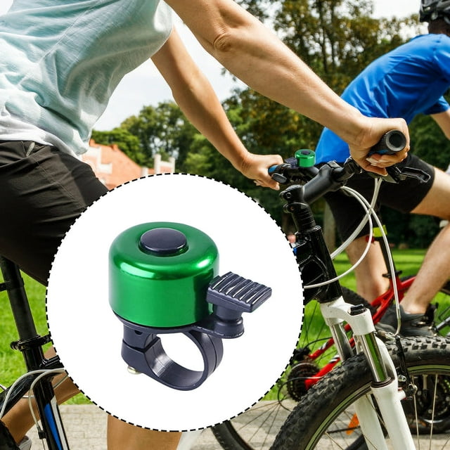 Xihbxyly Timbre para Bicicleta, Construcción de Aleación de Aluminio, Diseño Duradero de Metal y Plástico, Fácil Instalación, Accesorio Seguro para Ciclismo, Apto para Bicicletas de Montaña y Carrete
