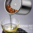 thumbnail image 6 of 304 Stainless Steel Oil Filter Pot 1.8L - Heavy Duty Grease Container with Fine Mesh Strainer for Frying Storage and Recycling, 6 of 6