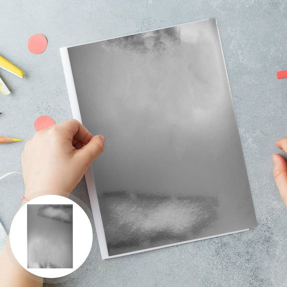 SOPOTUTU A4 Foil Cardstock Reflective Paper for Crafts, Projects, Scrapbooking, Invitations, and Creative Art