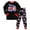Red, variant on Gubotare Little Boys Pajamas 2 Pieces Long Set Cotton Sleepwear Kids Excavator Pjs Toddler Winter Clothes Jammies Size 2-7T Black,Size 2-3 Years