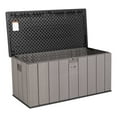 Lifetime 150 Gallon Outdoor Storage Deck Box, Storm Dust Gray (60215
