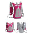 thumbnail image 2 of Mochila Para Acampar Mochila de camping, bolsa de senderismo ligera de nailon para viajes de oficina (rosa roja) Ehuebsd Para Estrenar, 2 of 9