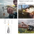thumbnail image 4 of 1box 240pcs 3 Size Fishing Sinker Eyes Eyelets Fishing Lures Eyelet Stainless Steel 8-Shaped Loops Eyelets Swivels Clip for Lead Weights Moldss Tackle Accessories, 4 of 4