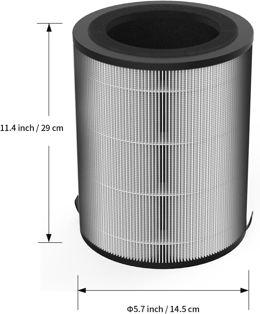 Jafanda Washable 3-in-1 True HEPA & Activated Carbon Filters
