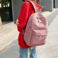thumbnail image 2 of Clossjun Casual School Backpack For Teens Large Corduroy Bookbag Lightweight Laptop Bag High School College Back To School Daypack, 2 of 6