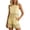 Yellow, variant on Bovxnpu Women 2 Piece Loungewear Set Beach Vacation Sweatsuit Tracksuit Set Summer Fashion Casual Crew Neck Cutout Sleeveless Shorts Set Summer Outfits