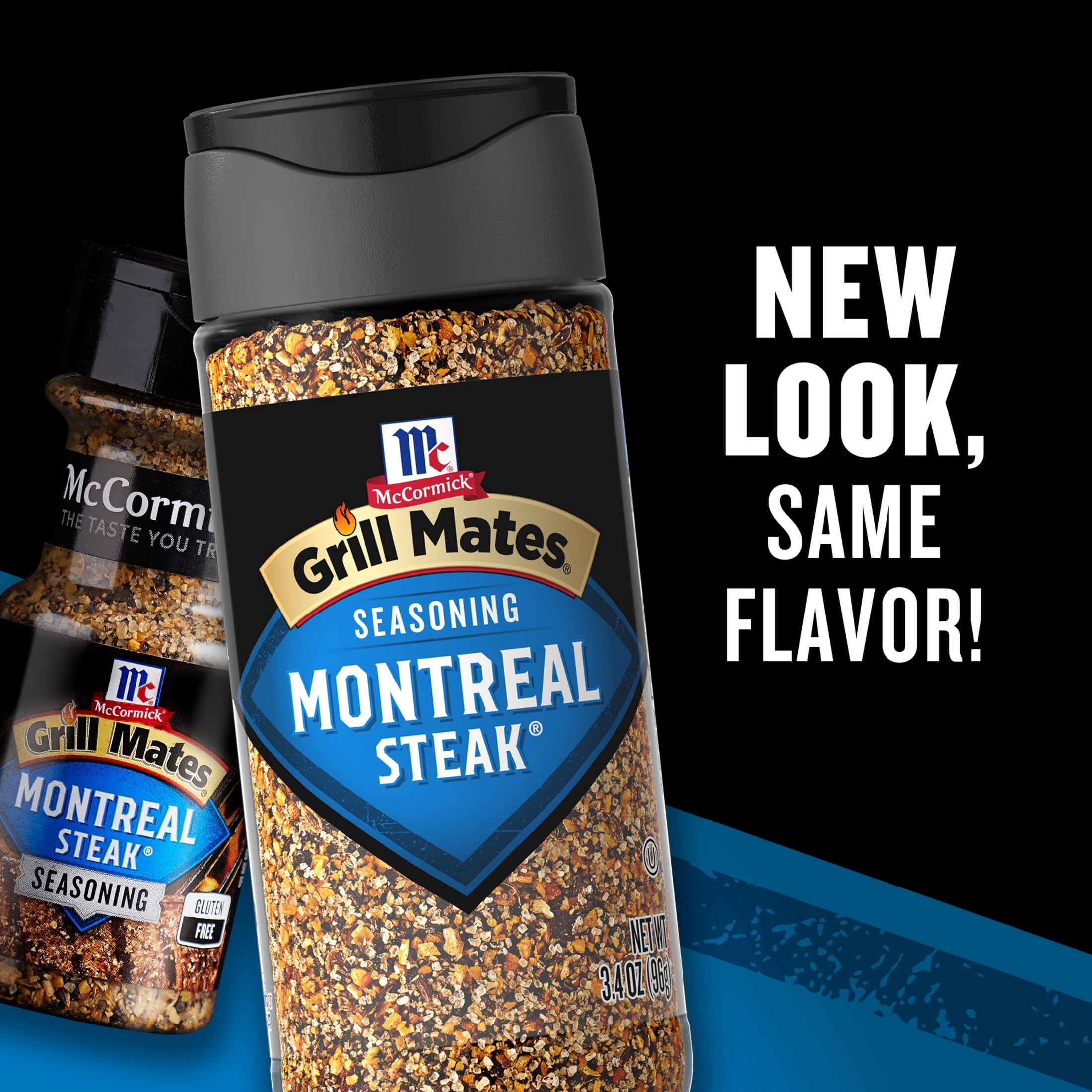 (4 pack) Grill Mates Montreal Steak Seasoning, 3.4 oz Bottle