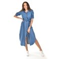 thumbnail image 5 of Vestido Denim Roman Fashion /Juvenil, 1753 (Mezclilla tono medio) multicolor M, 5 of 5