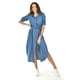 thumbnail image 5 of Vestido Denim Roman Fashion /Juvenil, 1753 (Mezclilla tono medio) multicolor CH, 5 of 5