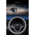 thumbnail image 4 of Car Steering Wheel Cover, Soft Velvet Breathable Elastic Stretch Without Inner Ring, Short Faux Car Accessories Steering Wheel Protector, 4 of 4