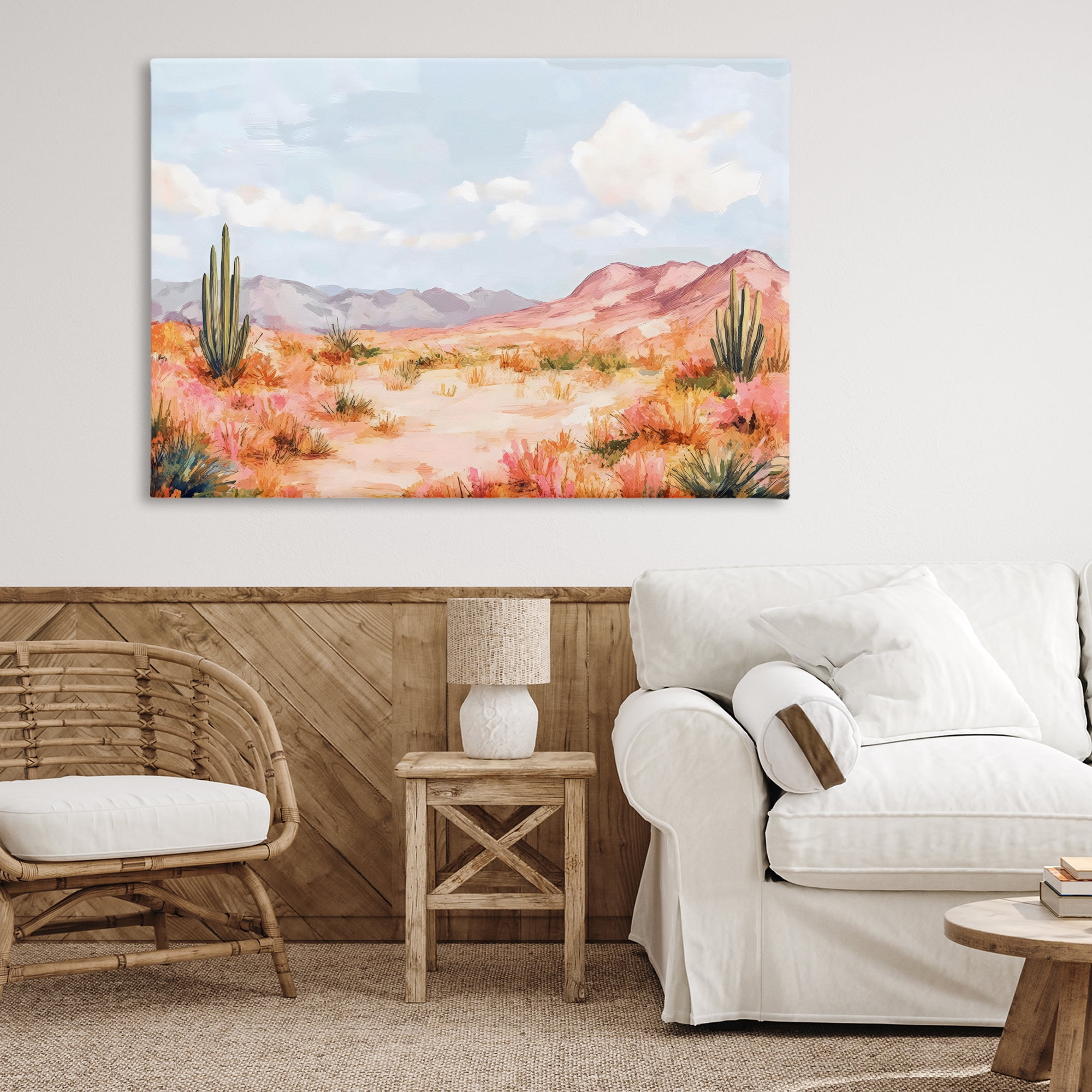 Stupell Industries Pastel Desert Dream Sunset Canvas Wall Art, design by Creative Studio