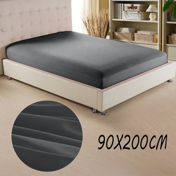 AuroraX Mattress Pad Twin Brushed Microfiber Soft Solid Fitted Mattress Protectors Deep Pocket Breathable Comfort Machine Washable Bed Cover for Dorm Bedroom