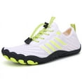 thumbnail image 5 of Hicooer Coolcsea Water Shoes Men's Women's Swim Shoes Outdoor Beach Barefoot Quick-Dry Aqua Pool Socks Swimming Yoga Surfing Exercise White, 5 of 5