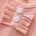 thumbnail image 5 of Sngxgn Baby Girl Cotton Bodysuit Long Sleeve Jumpsuit Outfits Clothes(Pink,A), 5 of 9