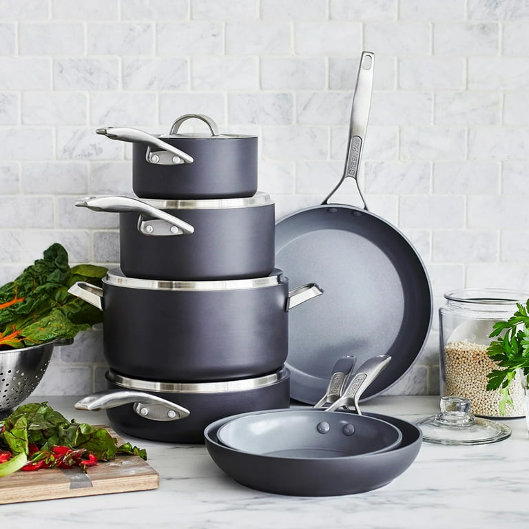 GreenPan Paris Pro 11-Piece Ceramic Cookware Set