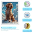 thumbnail image 3 of Diamond Art Kits for Adults, Cartoon Cloud PuppyDiamond Painting Kits for Beginners, Frameless Round 5D Full Drill Diamonds Art Gem Art Crafts Home Decor Gifts, 3 of 8