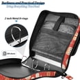 thumbnail image 4 of FORMRS Zipper Binder with Shoulder Strap 2-inch Ring 500 Sheet Capacity File Bag, Christmas Ornaments Pattern, 4 of 5