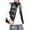 Black, variant on GiLiling Boys and Girls Vest Autumn Winter Thick Winter Warm Cotton Jacket Lightweight Soft with Pockets Clothes (Silver, 10-13 Years)