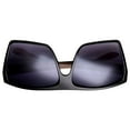 thumbnail image 5 of grinderPUNCH Grandes Lunettes de Soleil Aviateur Style Rétro pour Hommes et Femmes, 5 of 5