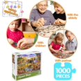 thumbnail image 3 of Puzzles For Adults 1000 Piece Jigsaw Puzzle Landscape Nature Puzzles 70*50cm, 3 of 3