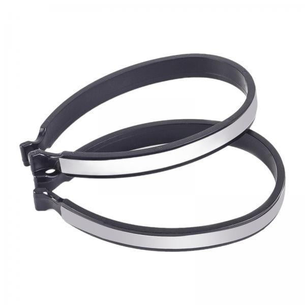 jinwen 5x2x Pants Clips Cycling Trouser Clips for Runner Adults Biking