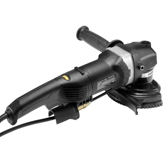 800W Wet Stone Polisher 4-Inch Electric Concrete Grinder 6 Variable Speeds Includes 7 Polishing Pads for Stone Care