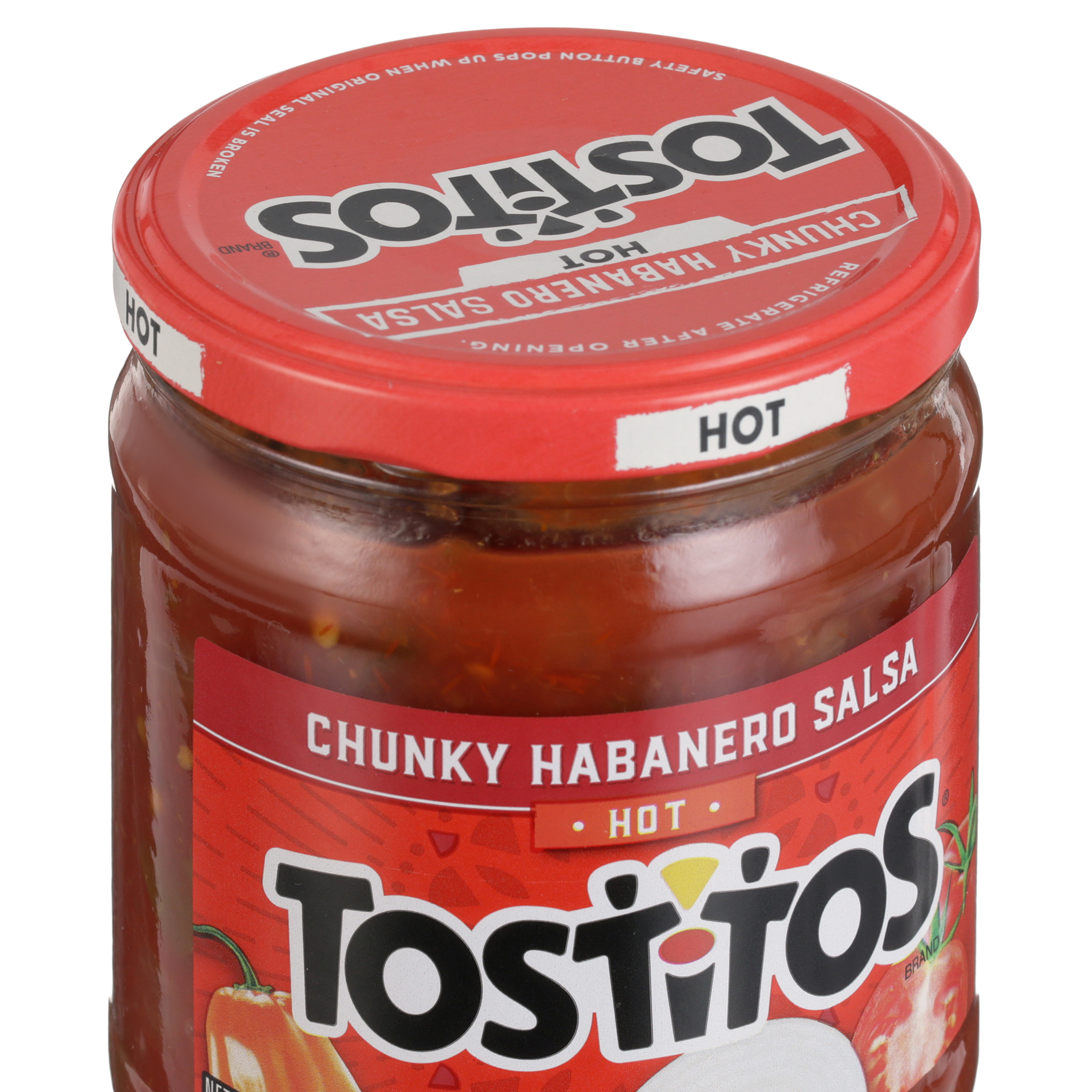 Tostitos Chunky Habanero Salsa, 15.5 oz, Single Jar pack - image 6 of 9