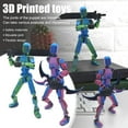 thumbnail image 2 of Action Figures,Articulated Action Figures Set with Unique Accessories Customizable Posable Collectibles for Creative Play, 2 of 6