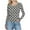 Womens Tops-A15 Gray, variant on Mifsaly Ribbed Long Sleeve Tops for Women Polka-Dot Slim Fit Crew Neck T-Shirt Fall Winter Thermal Undershirts Casual Stretchy Basic Blouse White