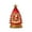 Small Red Backpack O, variant on MOMOJIA Battery Operated Snow Globe With Glowing Christmas Tree Realistic Flurry Effect