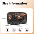 thumbnail image 5 of Sikiie Floral Dreamcatcher Elegance Toaster Covers 2 Slice Dustproof Toaster Cover Bread Machine Cover, Dustproof Cover - 11.4" x 7.5" x 7.9", 5 of 7