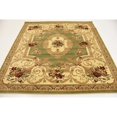thumbnail image 4 of Unique Loom Tapis Motif Médaillon Versailles 6' x 6' Vert Carré/ivoire, 4 of 5