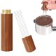 thumbnail image 4 of Wmhnj Aguja agitadora de caf de acero inoxidable con mango de madera para distribuir y nivelar el caf en polvo., 4 of 7