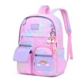 thumbnail image 5 of xiaxaixu Kids Toddler Girls Backpack Starry Rainbow Pattern Lightweight Large Capacity Pupil Schoolbag Princess Casual Daypack, 5 of 5