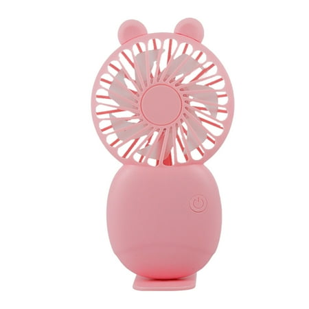 

Pocket Mini Fan Portable Desktop With Stand USB Charging Electric Fan Customizable Gift