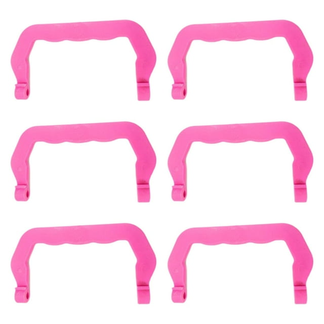 6 asas de repuesto para jaulas de transporte de mascotas. Accesorios para jaulas de repuesto. Rosa