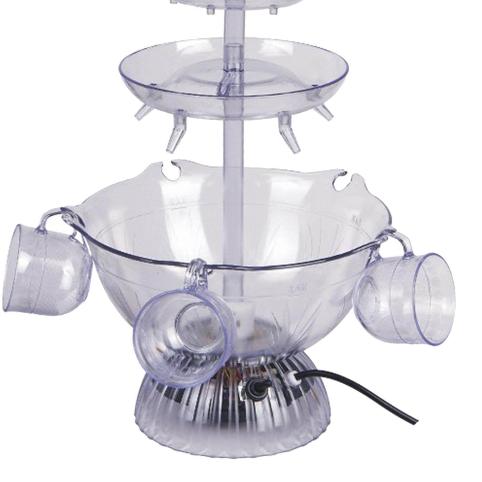 Fontaine 3個セット 3 Tier Party Fountain Decor Fountain Drinking Drink Machine for