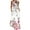 Red, variant on Rutainlusire Sleeveless Dress for Summer for Women Women's Casual Long Dress with Striped Floral Print Sleeveless Maxi Dress