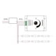 thumbnail image 3 of sweethay DC LED Light Protect Dimmer Dimming Plastic to Easy Controller Supply Power Color Single Operate for Restaurant 2piezas, 3 of 6