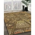 thumbnail image 3 of Ahgly Company Machine Washable Indoor Rectangle Transitional Saddle Brown Area Rugs, 2' x 4', 3 of 7