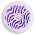 thumbnail image 3 of (4) Rockville RMC65LW 6.5" 1200w White Marine Speakers w/Multi Color LED+Remote, 3 of 11