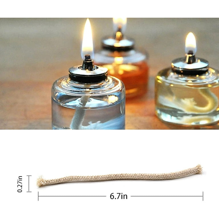  16.4 Feet Oil Lamp Wicks Cotton Wicks for Oil Lamps Cotton  Braided Round Candle Wicks 3 mm Replacement Oil Candle Wicks Candle Making  Wicks Stove Wicks for Kerosene Lamp Cotton Wicks