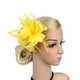 thumbnail image 2 of Fascinator de vintage 1920s Grandes pinzas para el cabello Accesorios para el cabello Amarillo jinwen Pinza para el cabello, 2 of 4