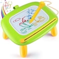 thumbnail image 1 of Tablero de dibujo magnético Smasiagon para niños de 1 a 3 años, verde, 1 of 7